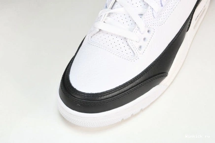 WHITE JORDAN FRAGMENT BLACK 3 AIR 0923